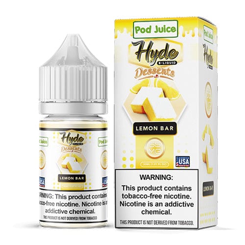 Pod Juice x Hyde Lemon Bar 30ml TF Nic Salt Vape Juice