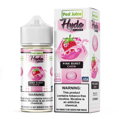 Pod Juice x Hyde Pink Burst Chew TF 100ml Vape Juice
