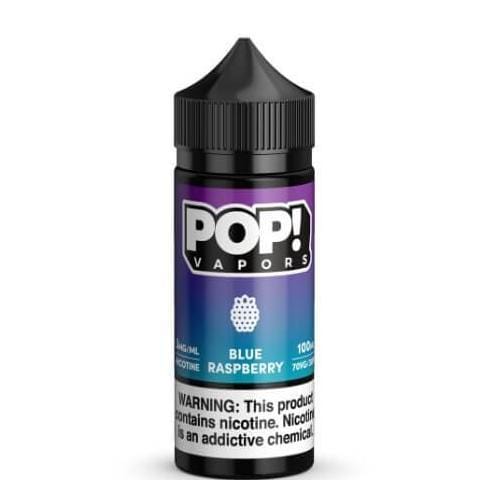 POP! Vapors Blue Raspberry 100ml Vape Juice