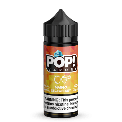 POP! Vapors Mango Strawberry ICE 100ml Vape Juice