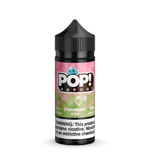 POP! Vapors Strawberry Kiwi ICE 100ml Vape Juice