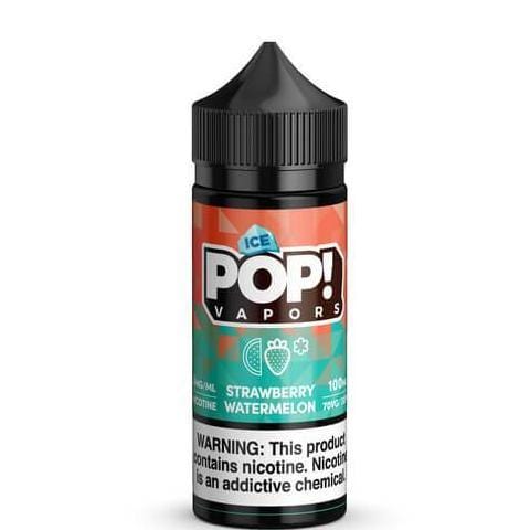 POP! Vapors Strawberry Watermelon ICE 100ml Vape Juice