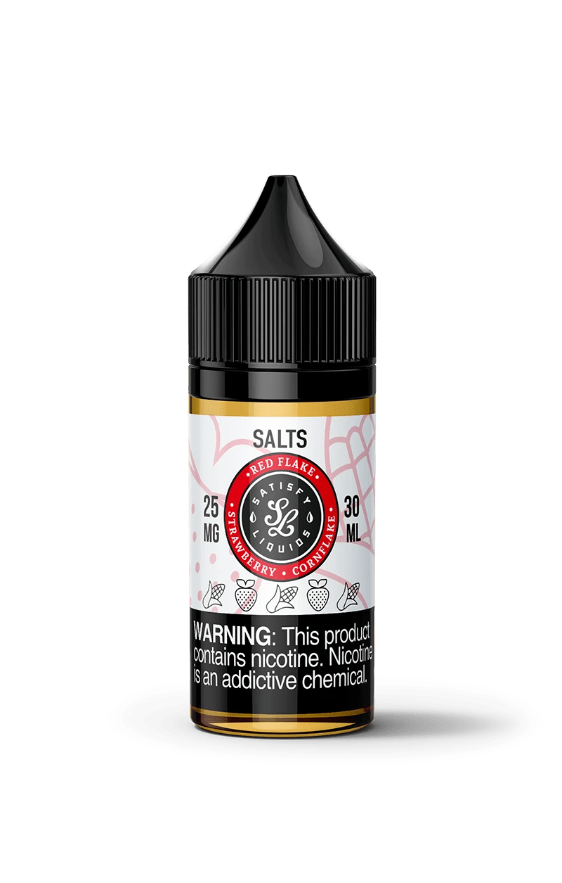 Satisfy E-Liquids Red Flake 30ml Nic Salt Vape Juice