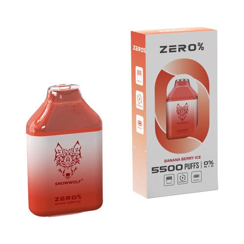 Snowwolf ZERO Disposable Vape (0%, 5500 Puffs)