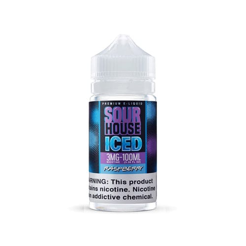 Sour House Iced Raspberry 100ml Vape Juice
