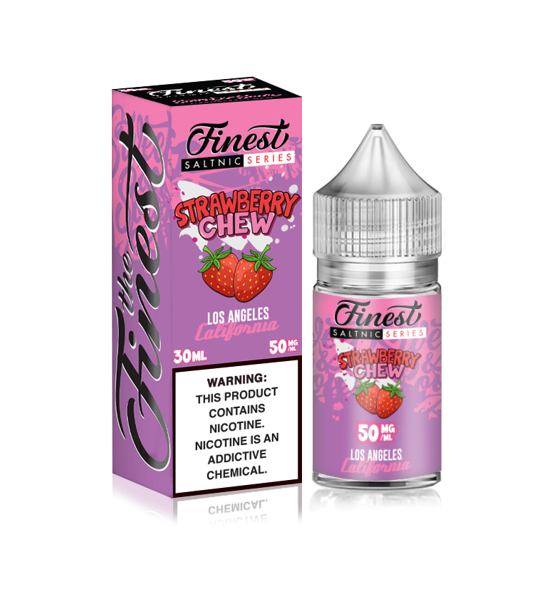 The Finest Strawberry Chew 30ml Nic Salt Vape Juice
