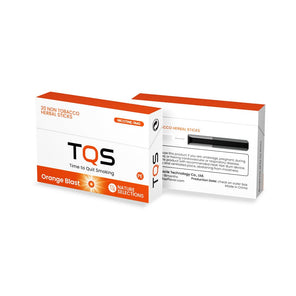 TQS Cigarette Solutions Orange Blast TQS Non-Tobacco Herbal Sticks