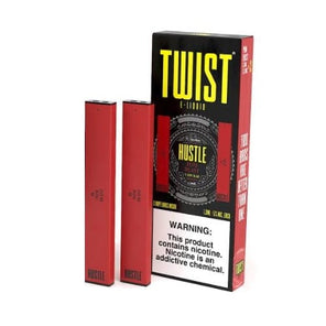 Twist E-Liquids Disposable Vape Pom Blast Twist X Hustle 1.3ml Disposable Twin Pack