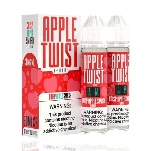 Crisp Apple Smash 2x 60ml (120ml) Vape Juice - Twist E-Liquids