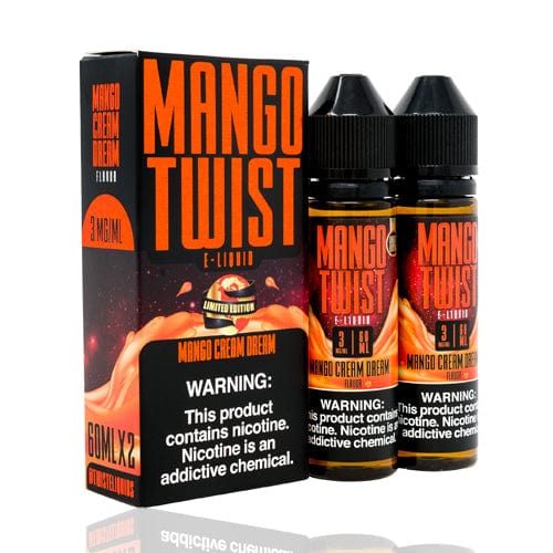 Limited Edition Mango Cream Dream 2x 60ml (120ml) Vape Juice - Twist E-Liquids