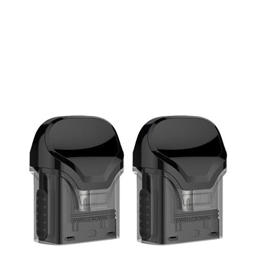 Uwell Pods 0.6ohm DTL Coil Uwell Crown Pod Device Replacement Pod Cartridges (Pack of 2)