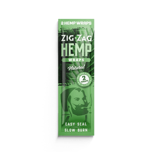 Zig-Zag Alternatives Natural Zig-Zag Hemp Wraps (2x Pack)
